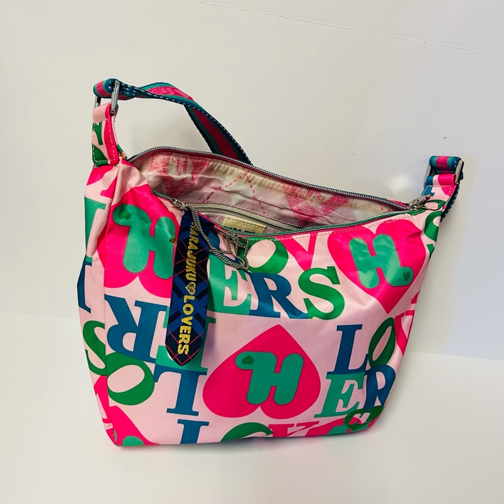 Harajuku Lovers Pink Hearts Small Bag